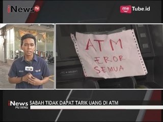 Tercatat 8800 ATM Mengalami Gangguan, Mengapa Bisa? - iNews Petang 28/08
