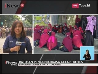 Situasi Aksi Unjuk Rasa di Depan Kedutaan Besar Myanmar - iNews Siang 04/09
