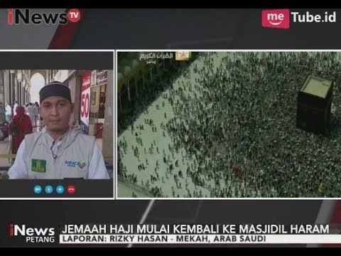 Sudah Selesai Melontar Jumrah, Jamaah Haji Mulai Kembali ke Masjidil Haram - iNews Petang 04/09