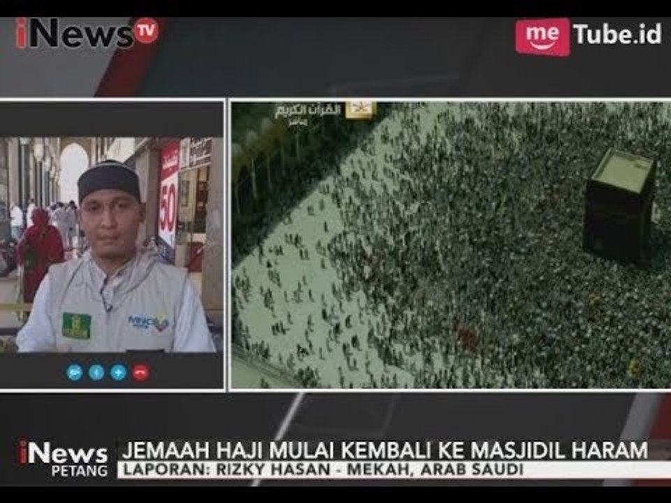 Sudah Selesai Melontar Jumrah, Jamaah Haji Mulai Kembali ke Masjidil Haram - iNews Petang 04/09