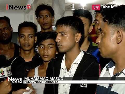Kondisi Langsung Pengungsian Etnis Rohingya di Medan - iNews Malam 04/09