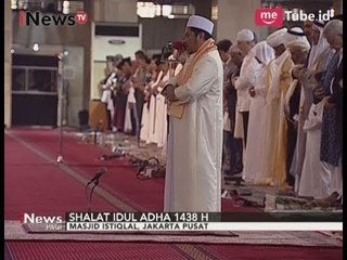 Informasi Terkini Terkait Jalannya Sholat Idul Adha di Masjid Istiqlal Jakarta - iNews Pagi 01/09