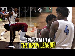Kevin Porter Jr GETS HEATED at The Drew!! Toronto Raptors' Delon Wright CRAZY ANKLE BREAKER!!