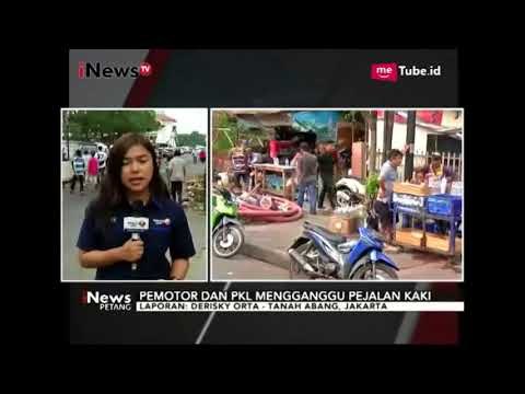 Bulan Tertib Trotoar, Pemotor dan PKL Masih Melanggar - iNews Petang 05/09