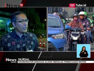 Larangan Melintas untuk Motor Dinilai Tidak Solutif & Tak Berpengaruh - iNews Siang 06/09