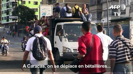 Venezuela: des "fourrières" en guise de transport public