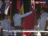 Puluhan Pemuda di Jombang Turunkan Paksa Bendera Myanmar - iNews Pagi 05/09