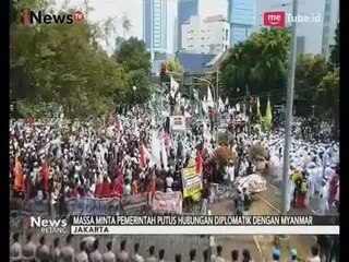 Massa Pendemo Minta Pemerintah Putus Hubungan Diplomatik Dengan Myanmar - iNews Petang 06/09