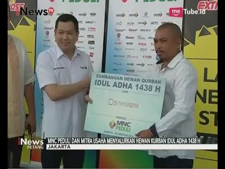 MNC Peduli dan Mitra Usaha MNC Group Menyalurkan Hewan Kurban Idul Adha 1438 H - iNews Petang 06/09