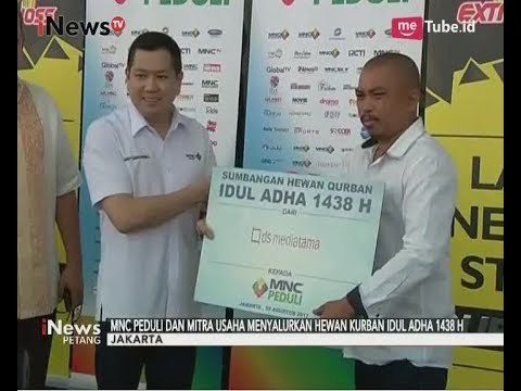 MNC Peduli dan Mitra Usaha MNC Group Menyalurkan Hewan Kurban Idul Adha 1438 H - iNews Petang 06/09