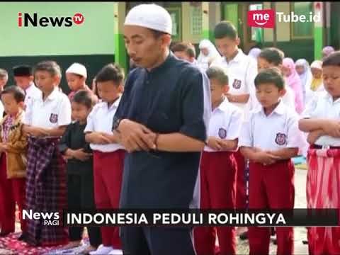 Sebagai Bentuk Kepedulian Terhadap Rohingya, Ratusan Pelajar Lakukan Sholat Ghoib - iNews Pagi 07/09