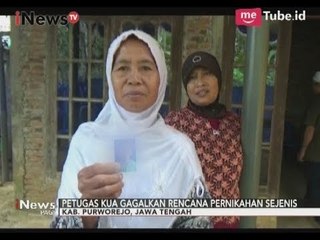 下载视频: Petugas KUA Gagalkan Pernikahan Sesama Jenis di Kab. Purworejo - iNews Pagi 06/09