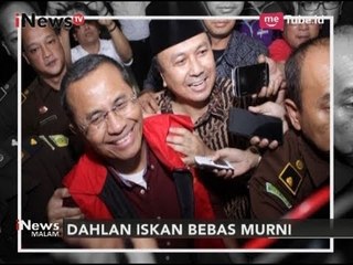 Mantan Menteri BUMN Dahlan Iskan Diputus Bebas Murni Oleh PT Surabaya - iNews Malam 06/09