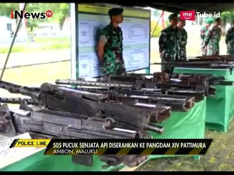 Razia Senjata Ilegal, Petugas Temukan 505 Pucuk Senjata Api Ilegal - Police Line 07/09