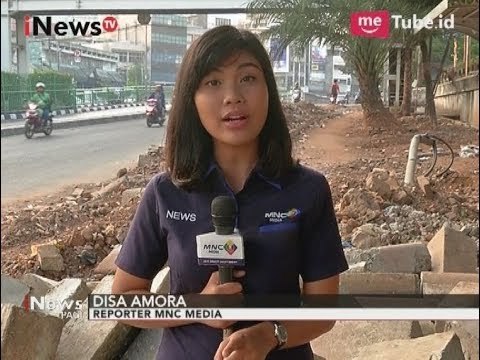 Saat ini Pemprov DKI Sedang Membangun Pendestrian di Kawasan Tanah Abang - iNews Pagi 08/09