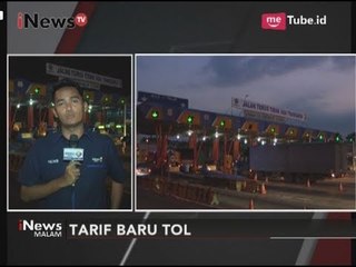 Pantauan Arus Lalu Lintas GT Cibubur Utama Terkait Tarif Baru Tol - iNews Malam 08/09