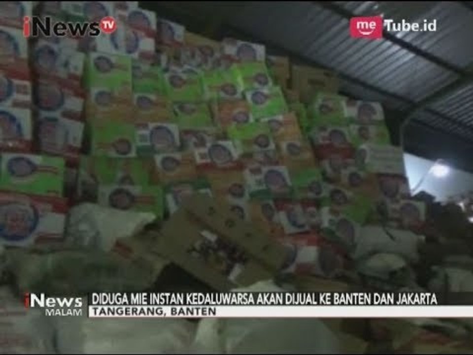 BPOM Banten Amankan 100 Ribu Kg Mie Instan Kadaluarsa yang Siap Edar - iNews Malam 09/09