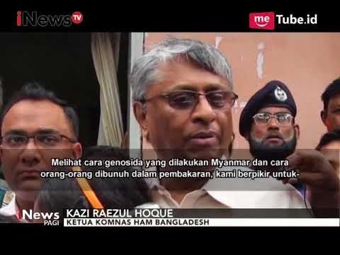 Komnas HAM Bangladesh Akan Tuntut Myanmar ke Pengadilan Internasional - iNews Pagi 11/09