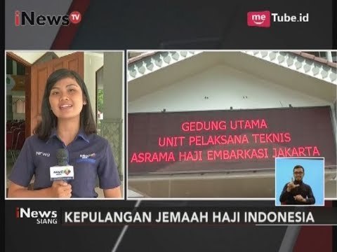 Laporan Persiapan Asrama Haji untuk Menyambut Kepulangan Jamaah Haji - iNews Siang 10/09