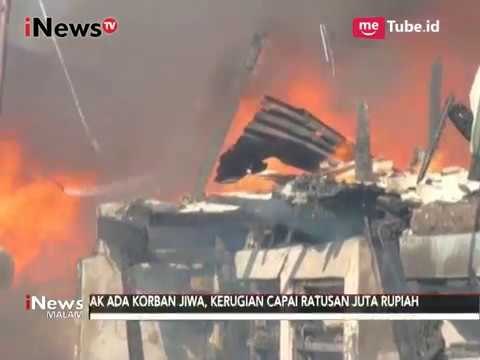 50 Rumah Petak di Bendungan Hilir Habis Dilahap Api Hingga Tak Bersisa - iNews Malam 09/09