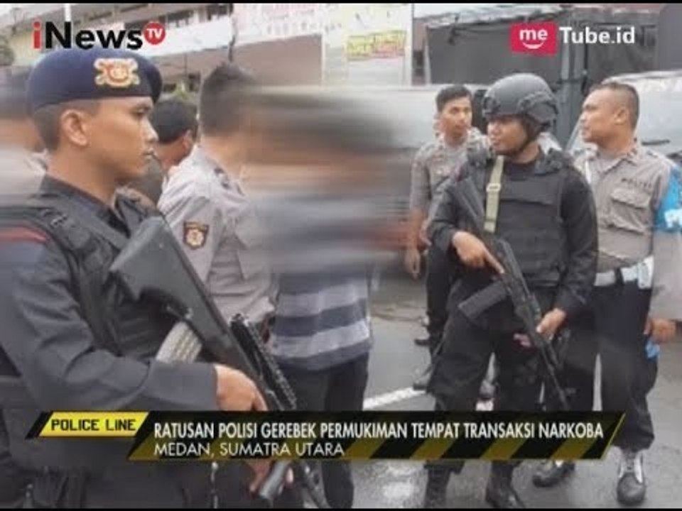 Grebek Kampung Narkoba, 13 Tersangka Pengguna & Pengedar Ditangkap - Police Line 11/09
