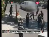 Video Amatir Seorang Supir Angkot Mengamuk & Mengancam Menikam Polisi - iNews Prime 11/09