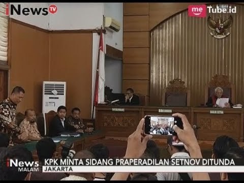KPK Minta Sidang Praperadilan Setya Novanto Ditunda - iNews Malam 12/09