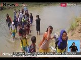 Ironis!! Berjuang Mencari Ilmu, Puluhan Siswa Harus Berani Sebrangi Sungai - iNews Siang 11/09