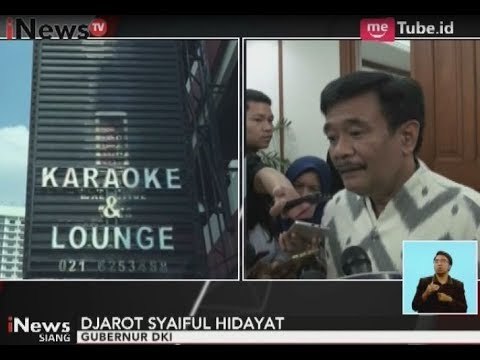 Pasca Penangkapan Indra J. Piliang, Djarot Akan Tutup Karaoke Diamond - iNews Siang 15/09