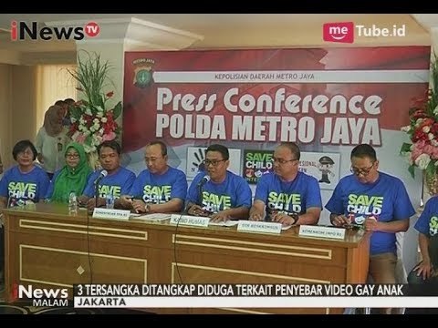 Ditreskrimsus Polda Metro Berhasil Menangkap Pelaku Penyebar Video Gay Anak - iNews Malam 17/09