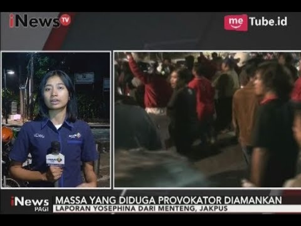 Pasca Demo Rusuh di Depan Gedung YLBHI, Polisi Berhasil Pukul Mundur Massa - iNews Pagi 18/09
