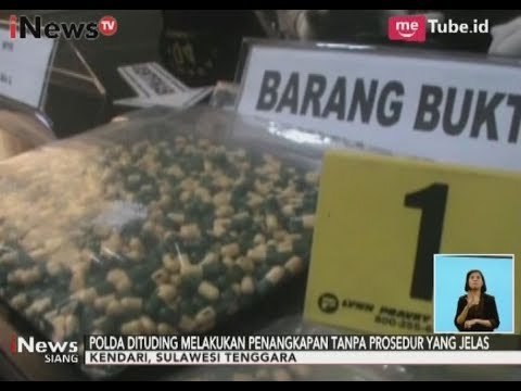 Kuasa Hukum Penjual Tramadol Tuding Polda Sultra Menangkap Tanpa Prosedur - iNews Siang 18/09