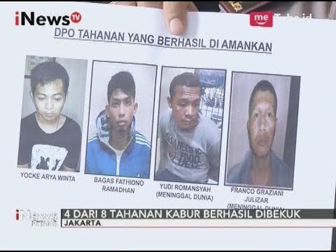 Polisi Berhasil Tangkap 4 Tahanan yang Kabur, 2 Diantaranya Tewas Ditembak - iNews Petang 17/09