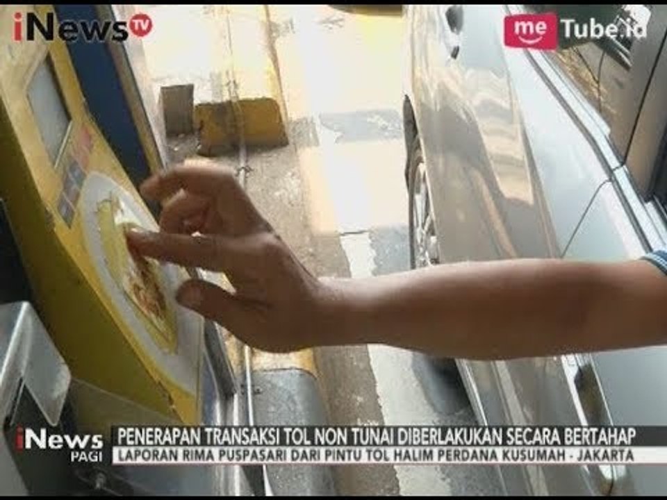 Pembayaran Tol Non Tunai, Banyak Pengendara Sudah Pergunakan Kartu e-Toll - iNews Pagi 18/09