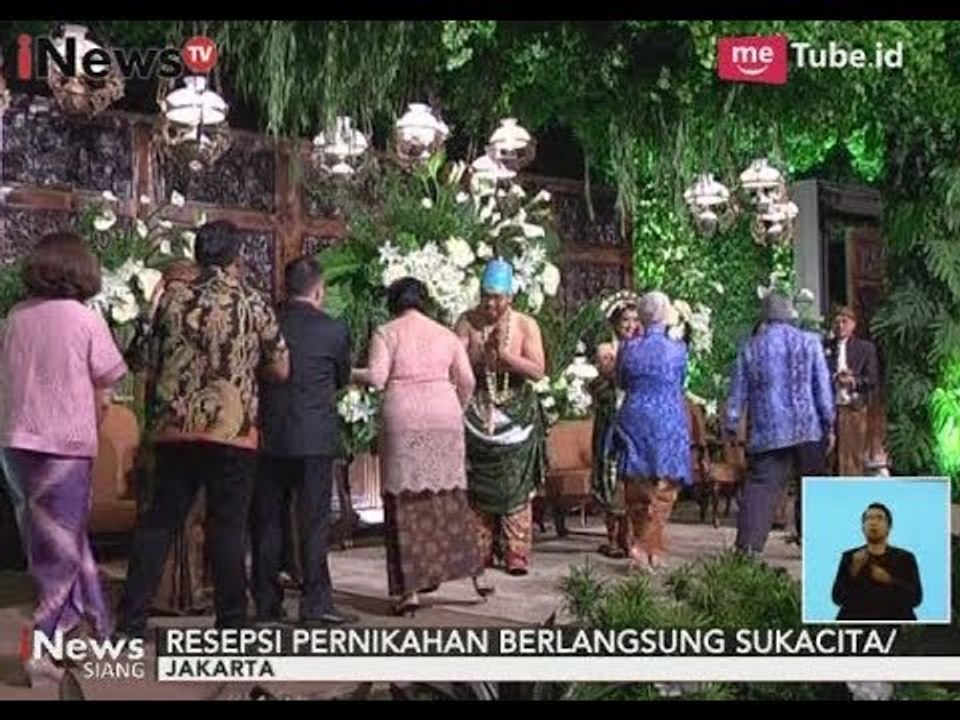Pernikahan Putri Dirut BEI Dihadiri Sejumlah Tamu Negara & Tokoh Politik - iNews Siang 18/09