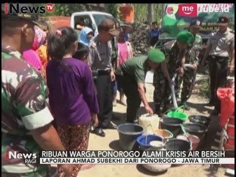 Wabah Kekeringan di Ponorogo Terjadi di 7 Kecamatan - iNews Pagi 19/09