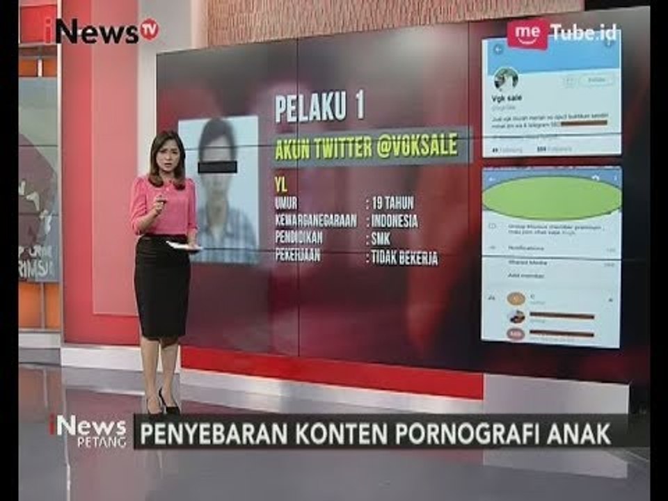 Inilah Profil & Peran dari 3 Tersangka Penyebaran Konten Pornografi Anak - iNews Petang 19/09