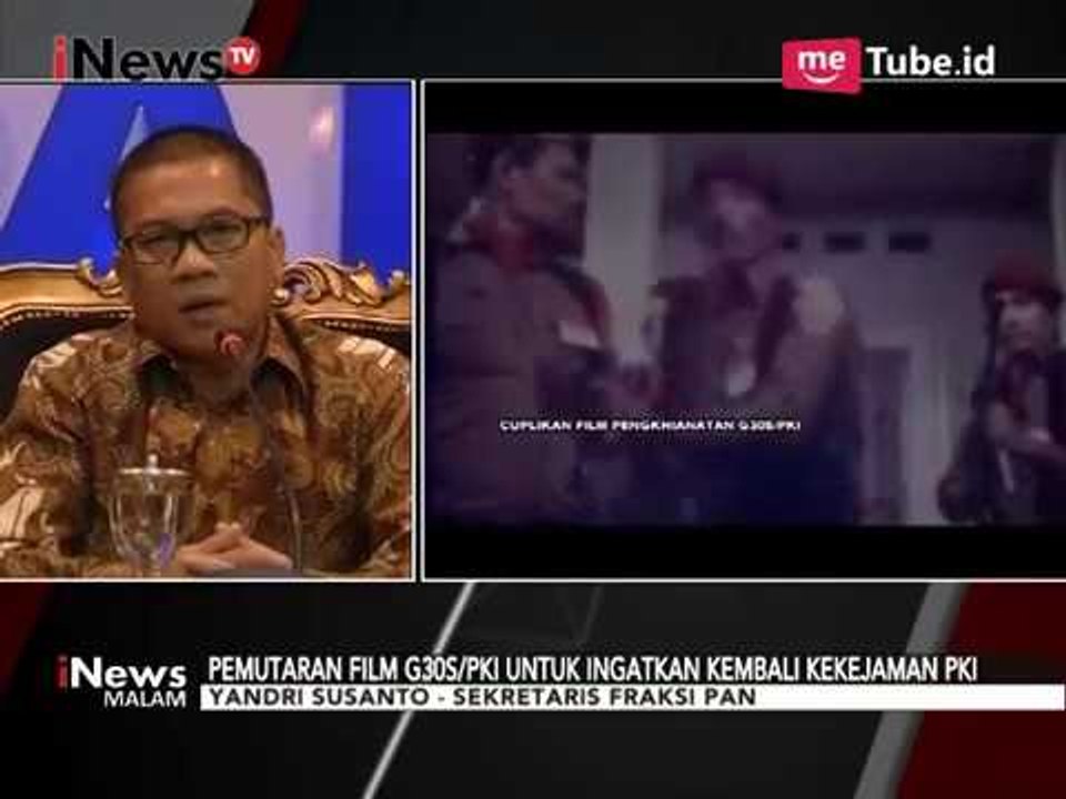 PAN Gelar Nonton Bareng Pemutaran Film G30S/PKI - iNews Malam 19/09