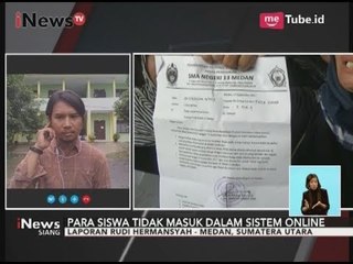 Tak Terdaftar Pada Sistem Online, 77 Siswa Dikeluarkan dari Sekolah di Medan - iNews Siang 19/09