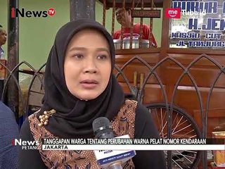 Warna Nomor Pelat akan Diganti? Begini Tanggapan Masyarakat - iNews Petang 24/09
