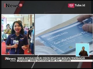 Скачать видео: Pameran Garuda Travel Fair Hari Ke-2 Diserbu Antusias Masyarakat - iNews Siang 23/09