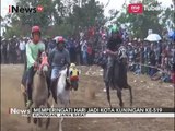 Aksi Kusir Delman Dalam Lomba Pacuan Kuda Menggunakan Kuda Delman - iNews Pagi 23/09