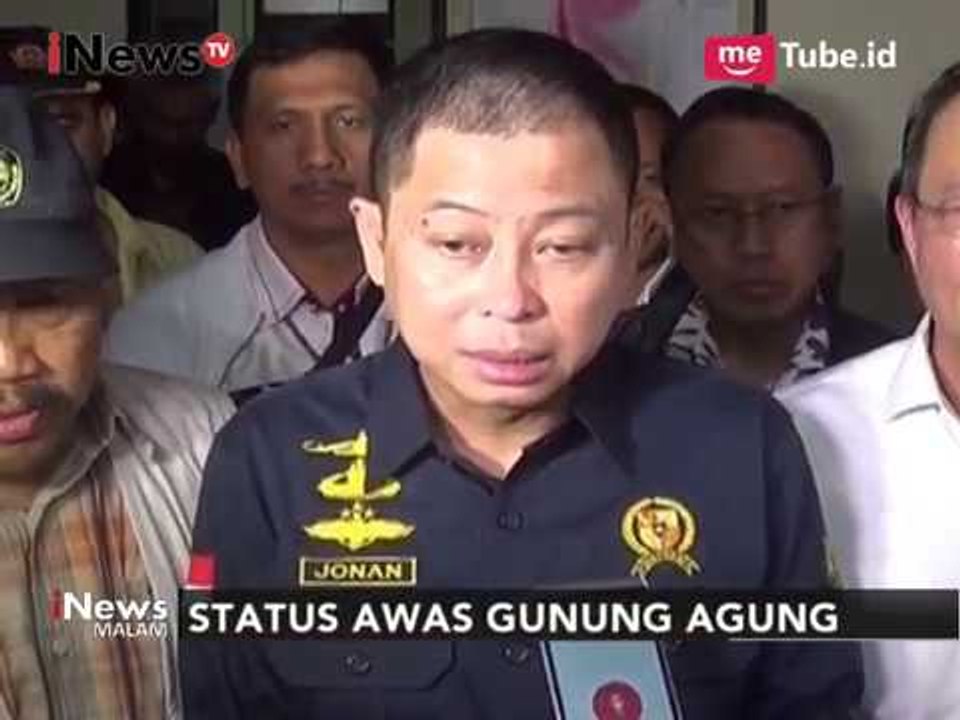 Menteri ESDM Pantau Status Gunung Agung | Menko Maritim Kunjungi Pengungsi - iNews Malam 24/09