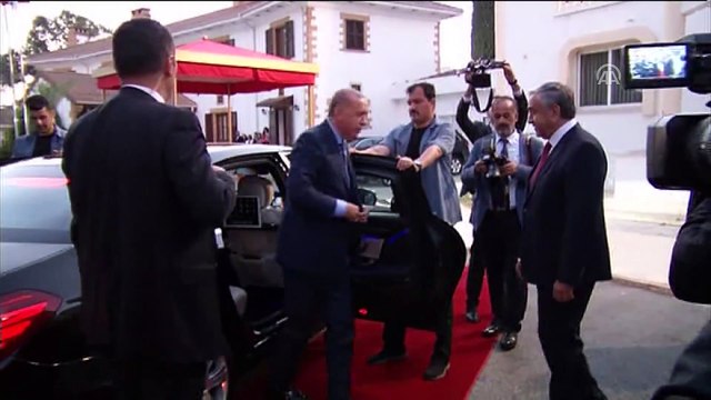 Türkiye Cumhurbaşkanı Erdoğan KKTC'de - Karşılama töreni - LEFKOŞA