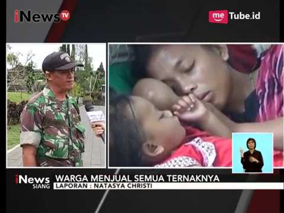 Laporan dari Pura Besakih, Terkait Aktivitas Gunung Agung yang Meningkat - iNews Siang 24/09