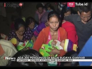 Terkait Status Awas Gunung Agung, Banyak Pengungsi Tak Dapat Tempat Mengungsi - iNews Pagi 23/09
