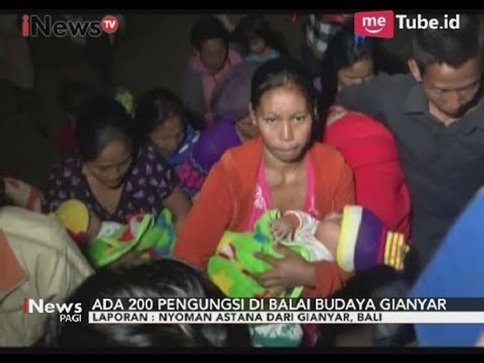 Terkait Status Awas Gunung Agung, Banyak Pengungsi Tak Dapat Tempat Mengungsi - iNews Pagi 23/09