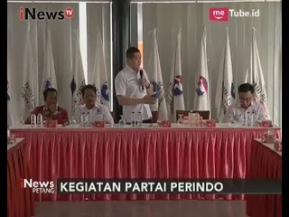 Partai Perindo Optimis Akan Lolos Verifikasi & Siap Berkompetisi di Pemilu 2019 - iNews Petang 25/09