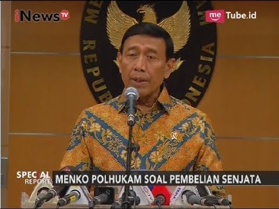 Menko Polhukam Bantah Soal Pembelian Senjata Ilegal - Special Report 25/09