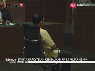 Ketua AMPG Fahd A Rafiq Divonis 4 Tahun Penjara dalam Korupsi Al Quran - iNews Petang 28/09
